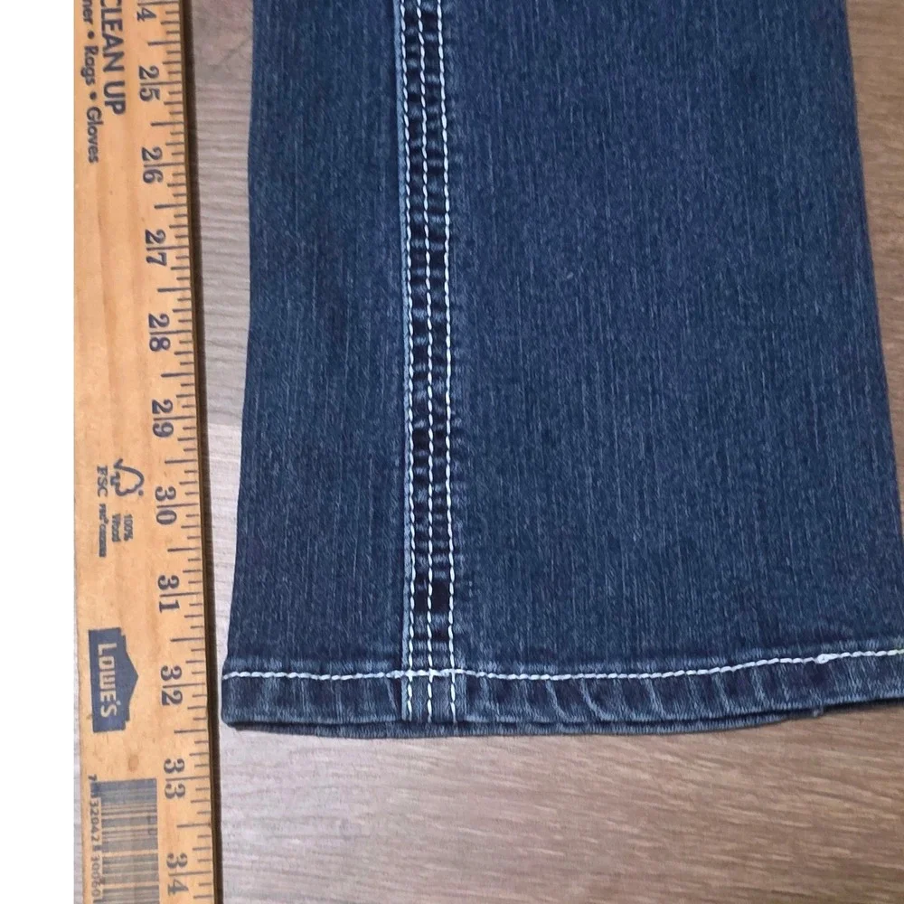 Red Camel Womens Blue Denim Jeans Rhinestone Embellished Pockets Bootcut Size 9‎ - Picture 12 of 12